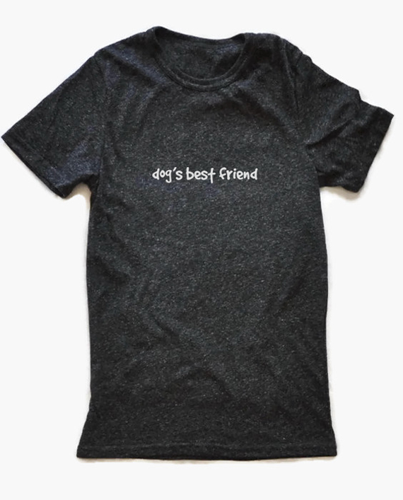 Eco-friendly "Dog's Best Friend" Tshirt with poem on back | Trendy Little Sweetheart
