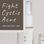 Fight cystic acne with Skin Society nontoxic spot care. Learn more about the treatment in episode 8 of the For Animals For Earth Podcast.