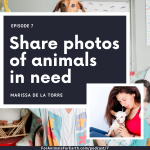 Marissa de la Torre talks to us about becoming an animal shelter volunteer in episode 7 of the For Animals For Earth Podcast | For Animals For Earth